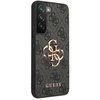 Samsung Galaxy S23 Guess dėklas 4G Big Metal Logo (GUHCS23S4GMGGR) pilkos spalvos