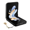 Samsung Galaxy Z Flip 5 Guess Dėklas 4G Charms Collection (GUHCZF5GF4GGR) pilkos spalvos