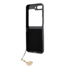 Samsung Galaxy Z Flip 5 Guess Dėklas 4G Charms Collection (GUHCZF5GF4GGR) pilkos spalvos
