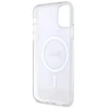 Guess GUHMN61H4STP Apple iPhone 11 6.1″ rožinės spalvos kietas dėklas 4G MagSafe