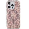 Dėklas Guess GUHMP15LHGCUSTGP iPhone 15 Pro 6.1" rožinė pink hardcase IML GCube MagSafe