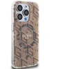 Dėklas Guess GUHMP15LHGCUSTGW iPhone 15 Pro 6.1" ruda ruda hardcase IML GCube MagSafe