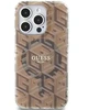 Dėklas Guess GUHMP15LHGCUSTGW iPhone 15 Pro 6.1" ruda ruda hardcase IML GCube MagSafe