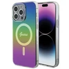 Apple iPhone 15 Pro Guess dėklas IML Iridescent MagSafe (GUHMP15LHITSK) juodos spalvos