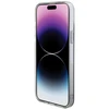 Apple iPhone 15 Pro Guess dėklas IML Iridescent MagSafe (GUHMP15LHITSK) juodos spalvos
