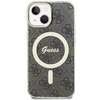 Guess GUHMP15MH4STW Apple iPhone 15 Plus/ 14 Plus 6.7"rudos spalvos dėklas IML 4G MagSafe