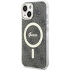 Guess GUHMP15MH4STW Apple iPhone 15 Plus/ 14 Plus 6.7"rudos spalvos dėklas IML 4G MagSafe