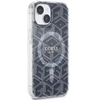 Dėklas Guess GUHMP15MHGCUSTGK iPhone 15 Plus | 14 Plus 6.7" juoda|juodas hardcase IML GCube MagSafe