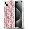 Dėklas Guess GUHMP15MHGCUSTGP iPhone 15 Plus | 14 Plus 6.7" rožinė|pink hardcase IML GCube MagSafe