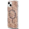 Dėklas Guess GUHMP15MHGCUSTGW iPhone 15 Plus | 14 Plus 6.7" ruda|ruda hardcase IML GCube MagSafe
