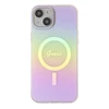 Dėklas Guess IML Iridescent MagSafe - Apple iPhone 15 Case Rožinė