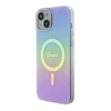 GUESS GUHMP15SHITSU IPHONE 15/14/13 6.1" VIOLETINIS / VIOLETINIS KIETAS DĖKLAS IML IRIDESCENT MAGSAFE