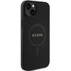 Dėklas GUESS GUHMP15SPSAHMCK IPHONE 15/14/13 6.1 "Juodas / Juodas HARDCASE SAFFIANO MAGSAFE