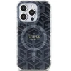 Dėklas Guess GUHMP15XHGCUSTGK iPhone 15 Pro Max 6.7" juoda juodas hardcase IML GCube MagSafe