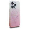 Guess IML Glitter Gradient MagSafe Case Apple iPhone 16 Pro - dėklas telefonui rožinės spalvos