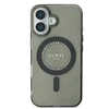 Guess IML Rhinestones MagSafe Apple iPhone 16 Plus - dėklas telefonui juodos spalvos