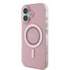 Guess IML Rhinestones MagSafe - dėklas skirtas Apple iPhone 16 Plus Rožinė