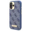 Guess 4G Logo Plate MagSafe Case Apple iPhone 16 Plus - dėklas telefonui mėlynos spalvos