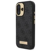 Guess 4G Logo Plate MagSafe Case Apple iPhone 16 Plus - dėklas telefonui juodos spalvos