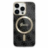 Guess IML 4G MagSafe Apple iPhone 16 - dėklas telefonui juodos spalvos