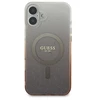 Guess IML Glitter Gradient MagSafe Apple iPhone 16 Case – dėklas telefonui rudos spalvos