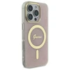Guess IML 4G MagSafe Case Apple iPhone 16 Pro Max - dėklas telefonui rožinės spalvos