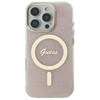 Guess IML 4G MagSafe Case Apple iPhone 16 Pro Max - dėklas telefonui rožinės spalvos