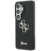 Dėklas Guess IML 4G Script Metal Logo phone case for Samsung Galaxy S26 Ultra (S948) juodas