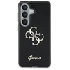 Dėklas Guess IML 4G Script Metal Logo phone case for Galaxy S26 (S942) juodas
