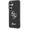 Dėklas Guess IML 4G Script Metal Logo phone case for Galaxy S26 (S942) juodas