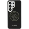 Guess PU perforuotas 4G logotipo telefono dėklas Samsung Galaxy S26 Ultra (S948) juodas
