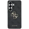 Guess PU 4G Metal Logo dėklas skirtas Samsung Galaxy S25 Ultra pilkos spalvos