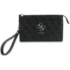Guess PU 4G Metal Logo Phone Bag juodos spalvos