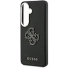 Dėklas Guess PU 4G Resin Metal Logo phone case for Samsung Galaxy S26+ (S947) juodas