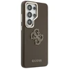 Dėklas Guess PU 4G Resin Metal Logo phone case for Samsung Galaxy S26 Ultra (S948) ruda