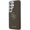 Dėklas Guess PU 4G Resin Metal Logo phone case for Samsung Galaxy S26 Ultra (S948) ruda