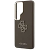 Dėklas Guess PU 4G Resin Metal Logo phone case for Samsung Galaxy S26 Ultra (S948) ruda
