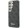 Dėklas Guess PU 4G Script Metal Logo phone case with MagSafe support for Samsung Galaxy S26 Ultra (S948) juodas