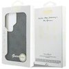 Dėklas Guess PU 4G Script Metal Logo phone case with MagSafe support for Samsung Galaxy S26 Ultra (S948) juodas