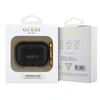 Guess PU Grained Classic Logo Apple AirPods Pro dėklas jūsų ausinėms juodos spalvos
