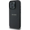 Guess PU Grained Classic Logo MagSafe Apple iPhone 16 Pro dėklas telefonui juodos spalvos