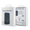 Guess PU Grained Triangle Logo MagSafe Powerbank 5000mAh mėlynos spalvos
