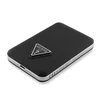 Guess PU Grained Triangle Logo MagSafe Powerbank 5000mAh juodos spalvos