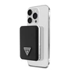 Guess PU Grained Triangle Logo MagSafe Powerbank 5000mAh juodos spalvos