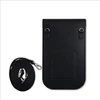 Dėklas Guess PU Grained Triangle Logo Phone Bag juodos spalvos