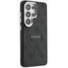 Dėklas Guess PU Leather 4G Gold Frame phone case with MagSafe support for Samsung Galaxy S26 Ultra (S948) juodas