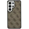 Dėklas Guess PU Leather 4G Gold Frame phone case and for Samsung Galaxy S26 Ultra (S948) ruda