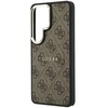 Dėklas Guess PU Leather 4G Gold Frame phone case and for Samsung Galaxy S26 Ultra (S948) ruda