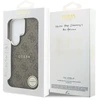 Dėklas Guess PU Leather 4G Gold Frame phone case and for Samsung Galaxy S26 Ultra (S948) ruda