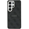 Dėklas Guess PU Leather 4G Gold Frame phone case with MagSafe support for Samsung Galaxy S26 Ultra (S948) juodas